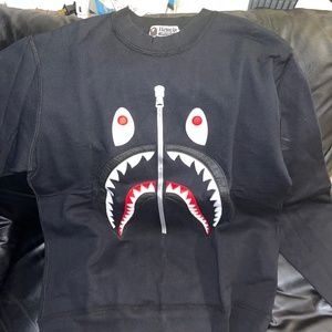 Bape shark crew neck